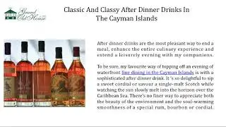 Have The Best Waterfront Dining Experience In The Cayman Islands