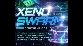 ⚡ EVOLVE. ADAPT. CONQUER. | XenoSwarm: Particle Life Arena (V3.4 Ranked