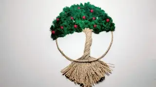 Beautiful Wall Hanging Using Silk Thread & Rope | DIY Home Decor Idea  2025