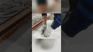ESD tiles conner cutting #ESDflooring #vinylflooring