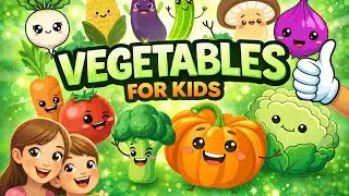 Vegetables for Kids | Learn Vegetable Names 🥕🥦