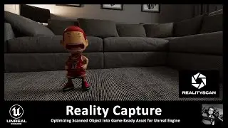 [Tutorial] Reality Capture 03 - Optimizing Scanned Object into Game-Ready Asset for Unreal Engine
