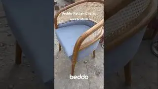 Beddo's exquisitely crafted rattan chairs! www.beddo.in #beddo #furniture #rattan #trending #chair