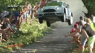 WRC Rally Poland 2015 with BIG JUMPS and POWERSLIDES