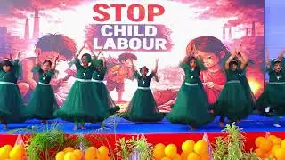 Child Labour Awareness Dance by Class 2 & 3 Girls 🚫🧒 | Republic Day 2026 | Sunshine Global School