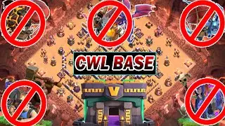 KILLER NEW TOP 10 TH14 CWL BASE WITH LINK 2021 | NEW WAR BASE TH14 FOR NOVEMBER 2021 | Clash Of Clan