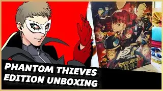Persona 5 Royal Phantom Thieves Edition Unboxing! - DewyHQ