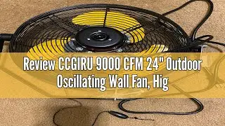 Review CCGIRU 9000 CFM 24