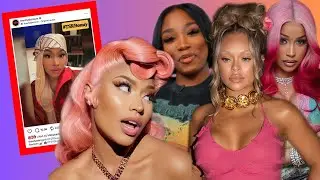 ‼️Nicki Minaj SHUTS DOWN the INTERNET with NEW look and video! Latto takes Cardi B song, Loren Loros