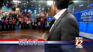 Dr. Oz Show Talks About Faith And Healing