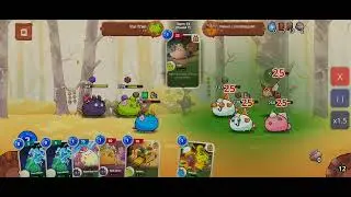 Axie Origin Meta teams for Leaderboards:  Reptile Aqua Plant (double sakura/ healing curse shield)
