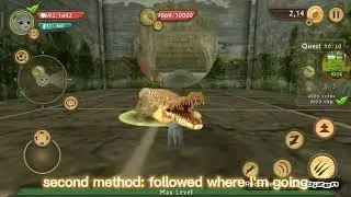 cat sim || 2 WAYS TO KILL THE CROCODILE! (tutorial)