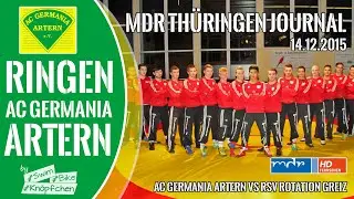 AC Germania Artern vs RSV Rotation Greiz | Ringer Derby in der 2. Bundesliga | MDR Th&uuml;ringen Journal