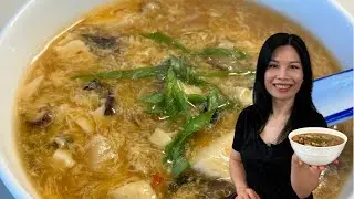 Как приготовить настоящий китайский кисло-острый суп! 🇨🇳 Острый кисло-острый суп