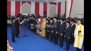 BUPATI-WAKIL BUPATI PESIBAR HADIRI PELANTIKAN DPRD PERIODE 2024-2029