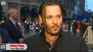 Johnny Depp London Film Festival Black Mass Premiere Interview
