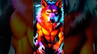 chimpanzi to 🐺 #animated #shaitansong#viralvideo #hit10k