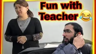 Fun Shugal at University 😄 | Kyrgyz Teacher & Pakistani Student in Russia