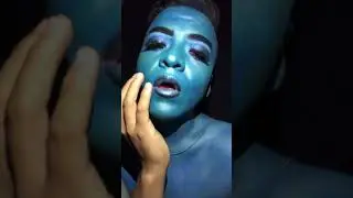 ALADDIN GENIE OF THE LAMP MAKEUP TRANSFORMATION (friend like me) 🧜🏼&zwj;♂️