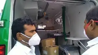 AP Govt Chief Whip G.Srikanth Reddy flagsoff new 108 & 104 Ambulances in Rayachoti Constituency