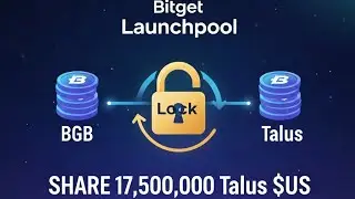 Bitget Launchpool - Lock $BGB and $US to share 17,500,000 Talus ($US) #Airdrop #launchpool #bitget 