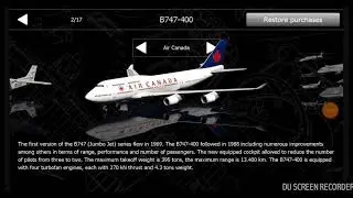 Boeing 747 landing Aerofly 1