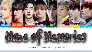 Stray Kids &lsquo;Maze of Memories&rsquo; OT8 Colour Coded Lyrics (Romanized)