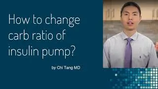 How to change carb ratio in insulin pump?