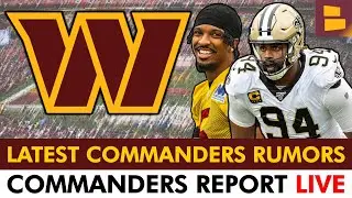 Commanders Report LIVE: Jayden Daniels Ranked As Top 5 NFL QB + Latest Trade Rumors Ft. Cam Jordan