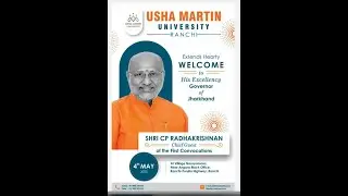 1st CONVOCATION - USHA MARTIN UNIVERSITY RANCHI