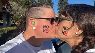 NoH8 campaign in Placer County&rsquo;s LGBT community center. #noh8 #lgbt #deaf #asl 