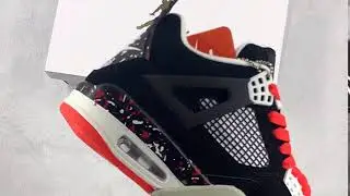 Drake&rsquo;s Air Jordan 4 Splatter OVO