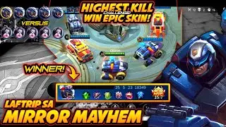 JOHNSON MIRROR MAYHEM! HIGHEST KILL WIN EPIC SKIN! SOBRANG LAPTRIP! 5 RECKLESS DRIVERS | MLBB