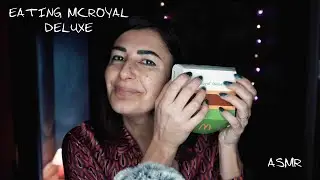 ASMR e Relax - Eating McRoyal Deluxe ❤️