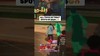 ALL TRICK OR TREAT SPOTS IN NBA 2K25🔥