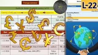 Finally Explained Simply! | How to Pass Multiple Currency Entries in Tally Prime - Practical | L22