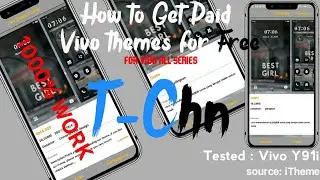 How to Download Free Vivo Theme | 100% Work - Vivo Theme Itz