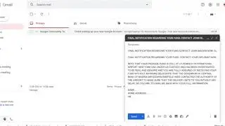 ASMR Typing: Spam email secretary - Ep. 10 