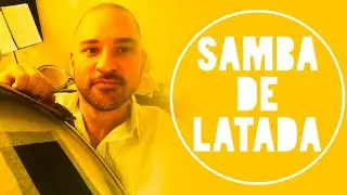 Como tocar SAMBA DE LATADA na zabumba  | Rafael Beibi