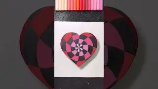 Сердце с сумасшедшим визуальным эффектом! 😳💖