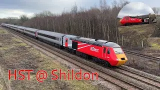 Romic Railtour HST at Shildon | 43094 & 43122 Under the Historic Cattle Bridge