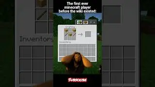 Minecraft First Player Moment #minecraft #shorts #gaming