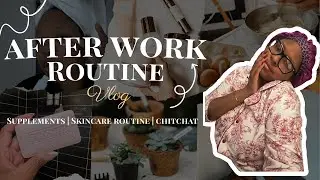 Realstic routine post 12 hour shift | Supplements | Skincare |  2026 wellness routine #routine #vlog