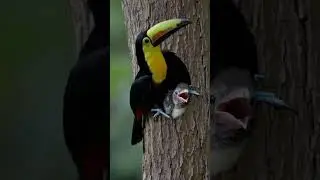 🕊️ A Beautiful Mother Bird with Her Baby Birds | Emotional Wildlife Scene | RDFX AI