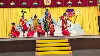 Adya Shakthi theme fusion dance at School Talents day