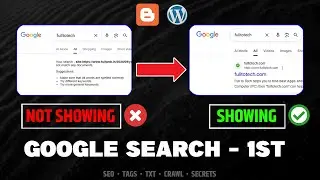 🔍Веб-сайт на Blogger не отображается в поиске Google &mdash; как это исправить