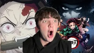 FIRST TIME WATCHING DEMON SLAYER...FIRST TIME WATCHING ANIME and it was EPIC