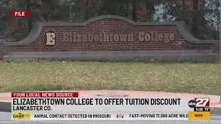 Elizabethtown College to offer tuition discounts to Commonwealth employees, families
