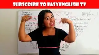Lección 28: 🚀PREPOSITIONS OF TIME IN - ON - AT 😎 La mejor Explicación 😎 #EasyEnglishTv