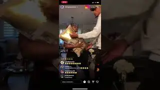 REGINAE AND ARMON ACTING ON IG LIVE🎬 | REGINAE DID THE JERRY SPRINGER  BABY MAMA RUN🏃🏾&zwj;♀️😂🤣